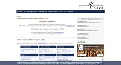 Desktop Screenshot of kvik-viborg.dk